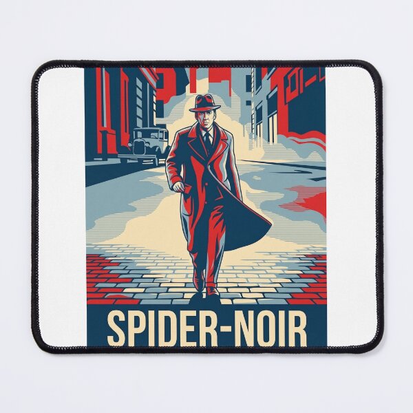 Item preview, Spider-Noir Detective - Vintage Comic Aesthetic 2026 designed and sold by Artist-anis.