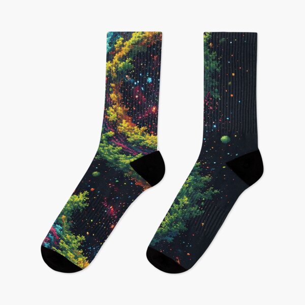 Item preview, Colorful Fractal-S in the cosmic universe designed and sold by Mianku | Für das Leben.
