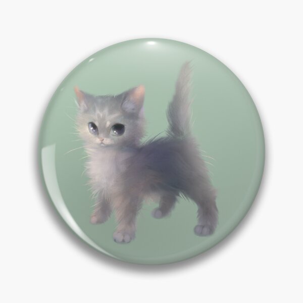 Item preview, kitten hand drawn  designed and sold by BEANZSHOP.