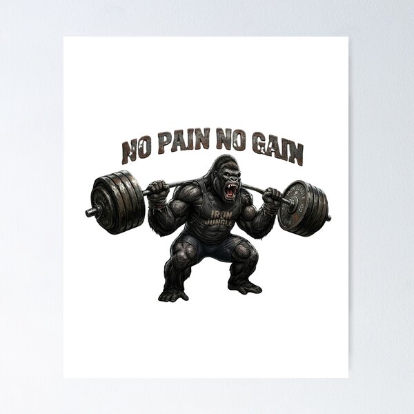 Item preview, No pain no gain designed and sold by YBY1981.