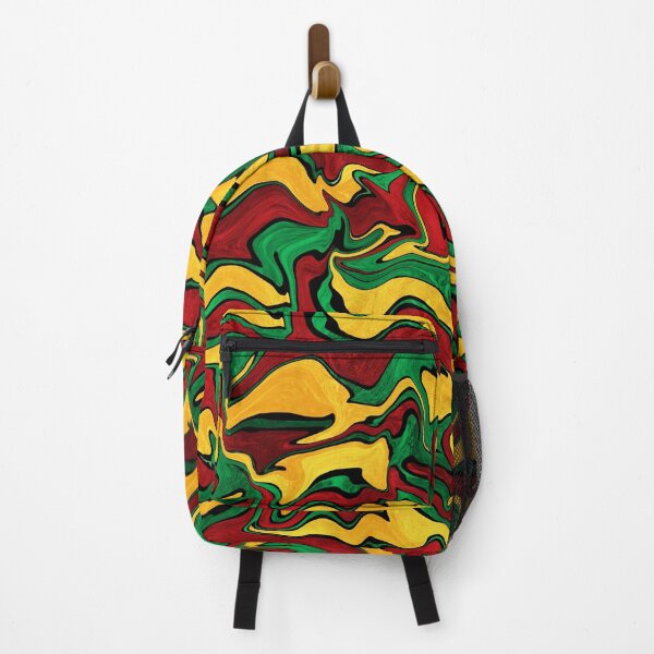 Item preview, Abstract art with rasta colors, Rastafarian designed and sold by NadiaChevrel.