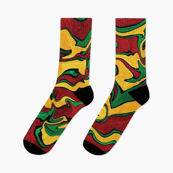 Item preview, Abstract art with rasta colors, Rastafarian designed and sold by NadiaChevrel.