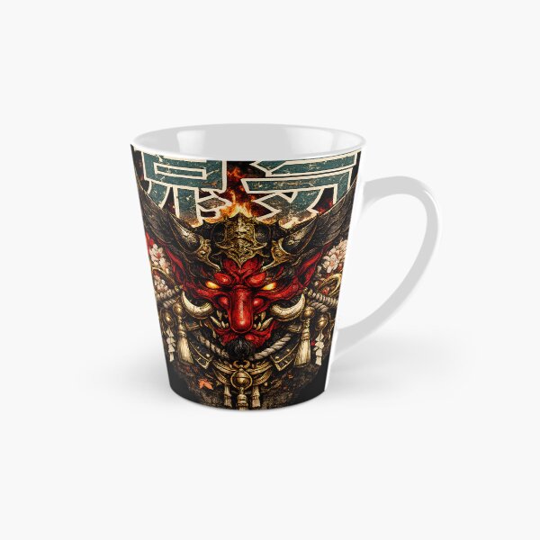 Item preview, Legendary Tengu Mask – Japanese Yokai Samurai Tattoo Streetwear Graphic Tee designed and sold by saamessart.