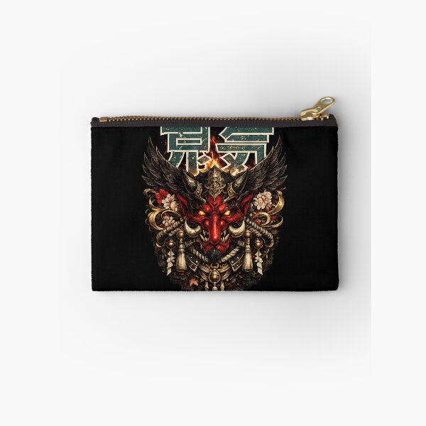 Item preview, Legendary Tengu Mask – Japanese Yokai Samurai Tattoo Streetwear Graphic Tee designed and sold by saamessart.