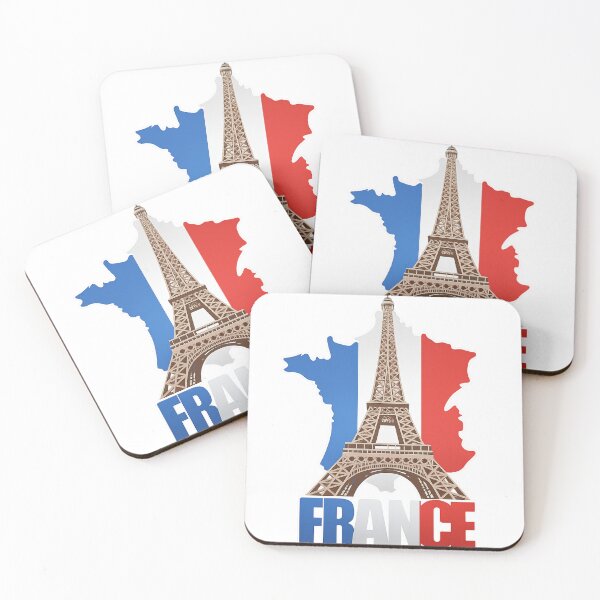Item preview, France Emblem – Eiffel Tower & Tricolor Flag Design designed and sold by stickyverselab.