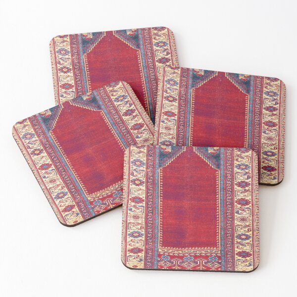 Item preview, Ladik Antique Turkish Carpet Print designed and sold by Vicky Brago-Mitchell®.
