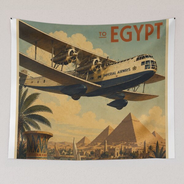 Item preview, Vintage Imperial Airways - Egypt designed and sold by THE Company.