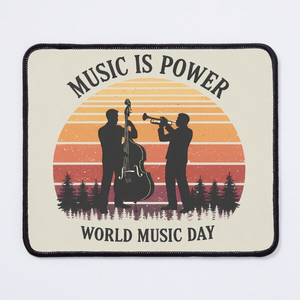 Item preview, Jazz Musicians - World Music Day Vintage Jazz designed and sold by Art-Arcade6.