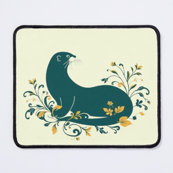 Item preview, Ĺuxury Arabesque Otter Flowing River Wave Design designed and sold by Tama-sirth.