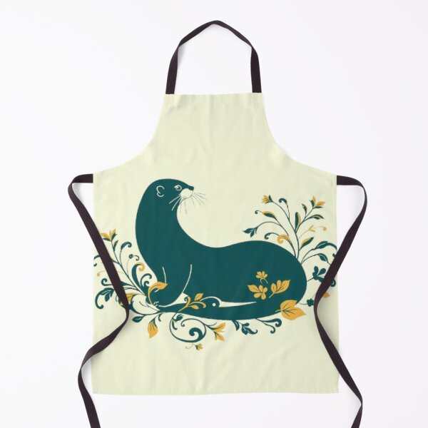 Item preview, Ĺuxury Arabesque Otter Flowing River Wave Design designed and sold by Tama-sirth.