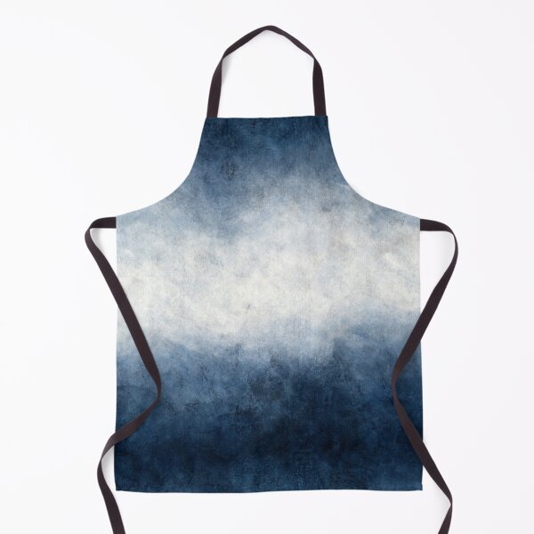 Item preview, Blue abstract landscape, ombre ocean colors designed and sold by NadiaChevrel.