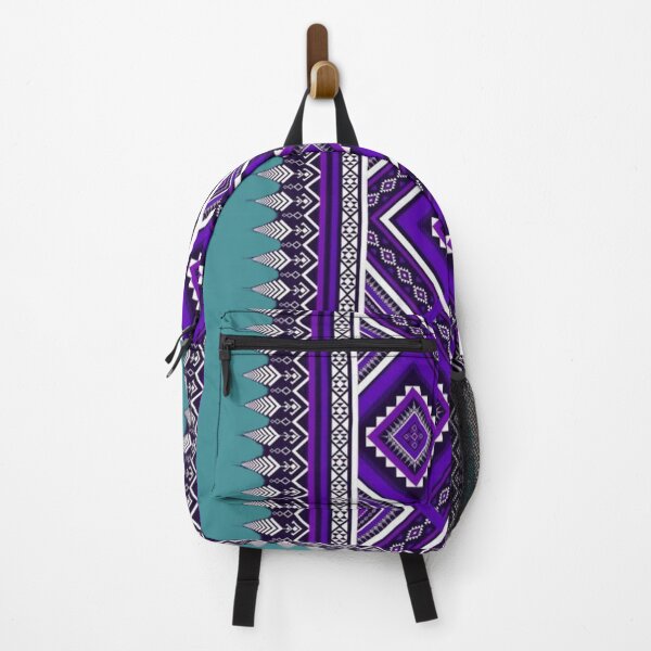 Item preview, Geometric Purple Moroccan Berber Pattern Art designed and sold by Articora.