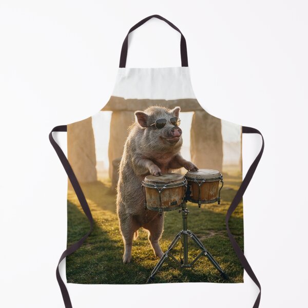 Item preview, Pig Does the Builders of Stonehenge Proud designed and sold by Tridentulus.