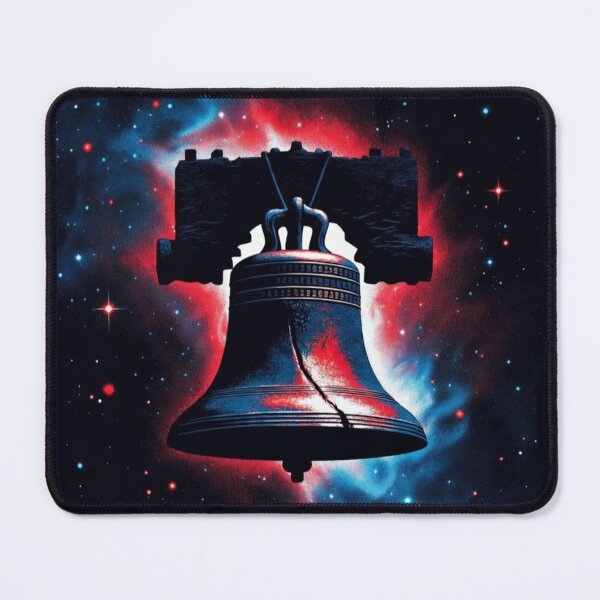 Item preview, Liberty Bell Cosmic – America 250th Anniversary Art designed and sold by Dogandesighn.