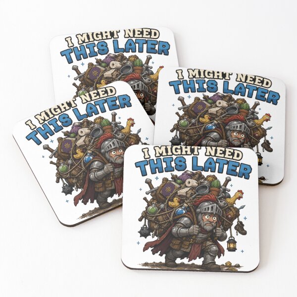 Item preview, I Might Need This Later – Overloaded RPG Inventory Knig designed and sold by ImprintEmporium.