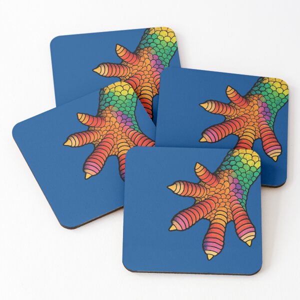 Item preview, Mod Nature Art No.6 Rainbow Gecko Paw designed and sold by NO BEAVER NO PUNK.