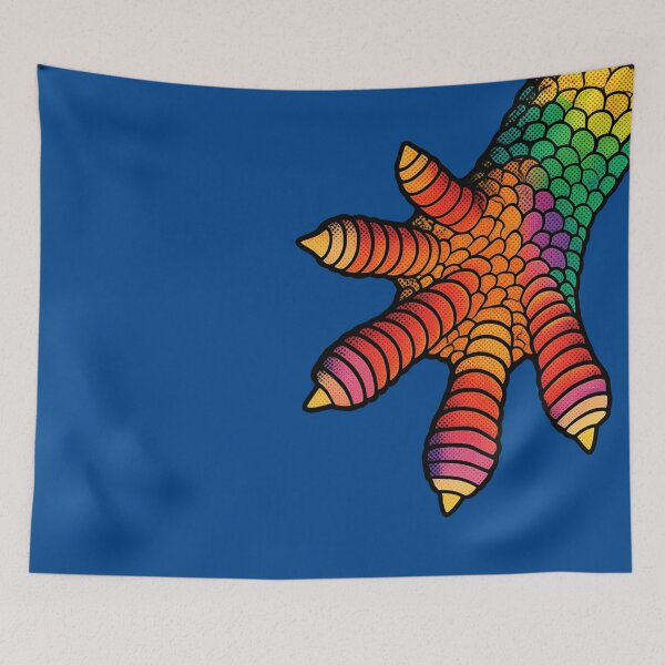 Item preview, Mod Nature Art No.6 Rainbow Gecko Paw designed and sold by NO BEAVER NO PUNK.