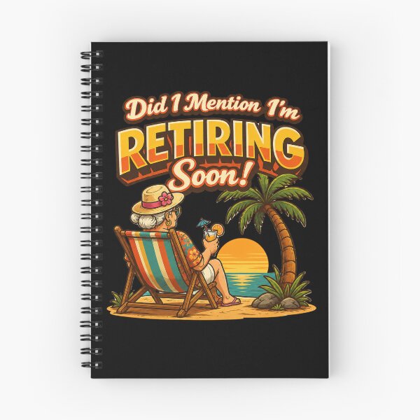 Item preview,  Did I Mention I'm Retiring Soon Retro designed and sold by super-think.