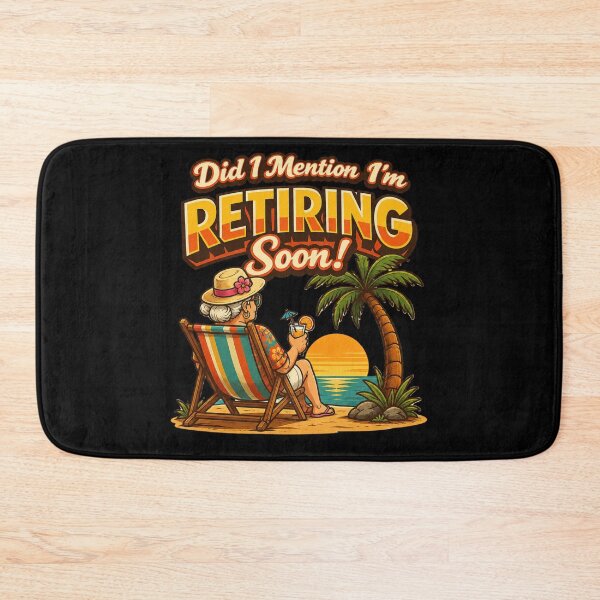 Item preview,  Did I Mention I'm Retiring Soon Retro designed and sold by super-think.