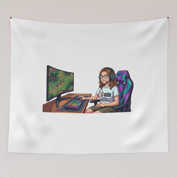Item preview, Gamer girl designed and sold by YBY1981.