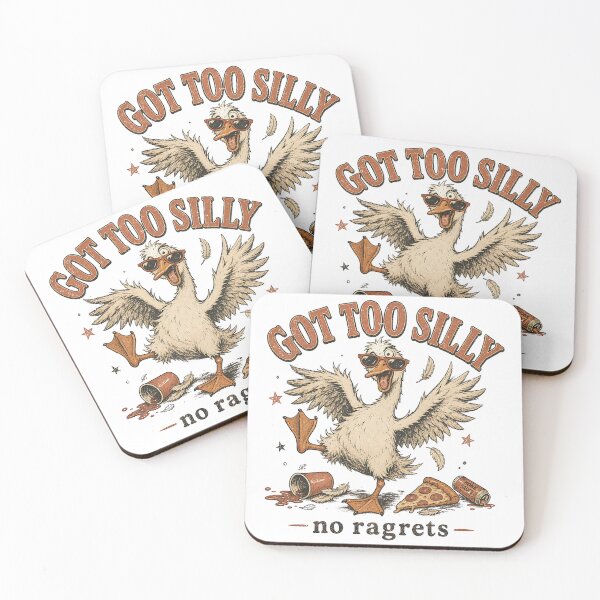 Item preview, Got Too Silly | Funny Silly Goose | No Ragrets designed and sold by ChaosThreadsCo.
