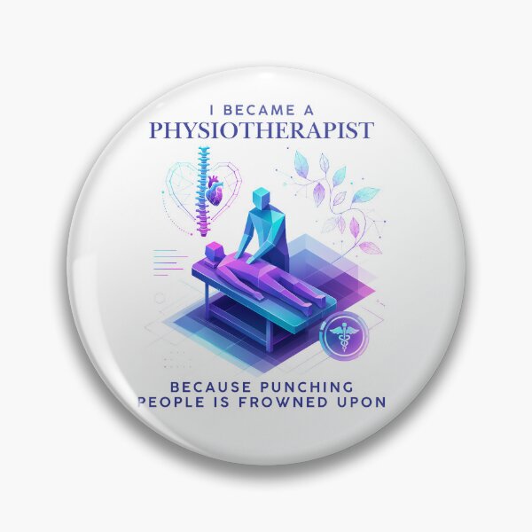 Item preview, Physiotherapist Funny Quote Modern Isometric Low Poly designed and sold by Marcelina28.