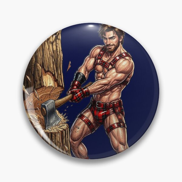 Item preview, Gay Lumberjack  designed and sold by HunterxDesign.
