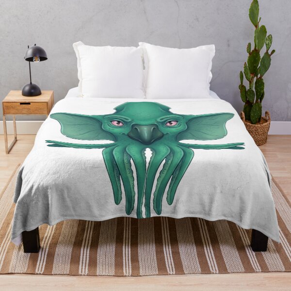 Item preview, Vibrant monochromatic teal/sea-green ancient fantasy creature designed and sold by AirCrayons27.