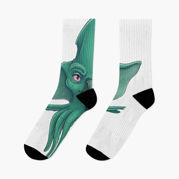 Item preview, Vibrant monochromatic teal/sea-green ancient fantasy creature designed and sold by AirCrayons27.