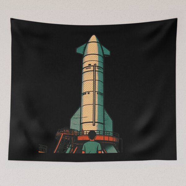 Item preview, Next Generation Deep Space Rocket | Futuristic Space Exploration Design designed and sold by TEEJAMBOREE.