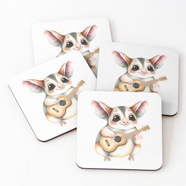 Item preview, Cute Sugar Glider Playing guitar designed and sold by Passionread.