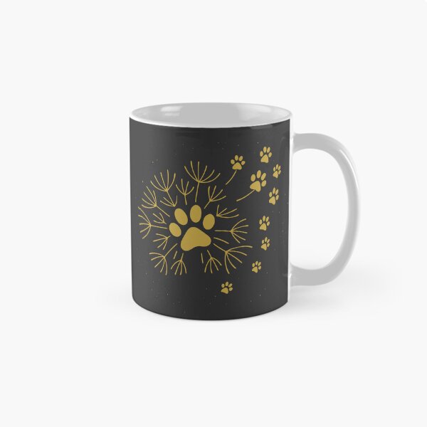 Item preview, Gold Dandelion Paw Print Remembrance designed and sold by Corvoria.