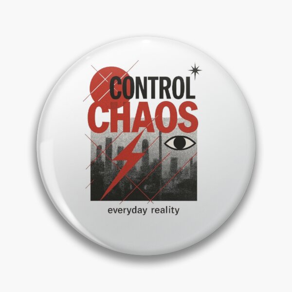 Item preview, Control Chaos Urban Poster – Abstract City Art Street Style Graphic Design designed and sold by PrintforDesign.
