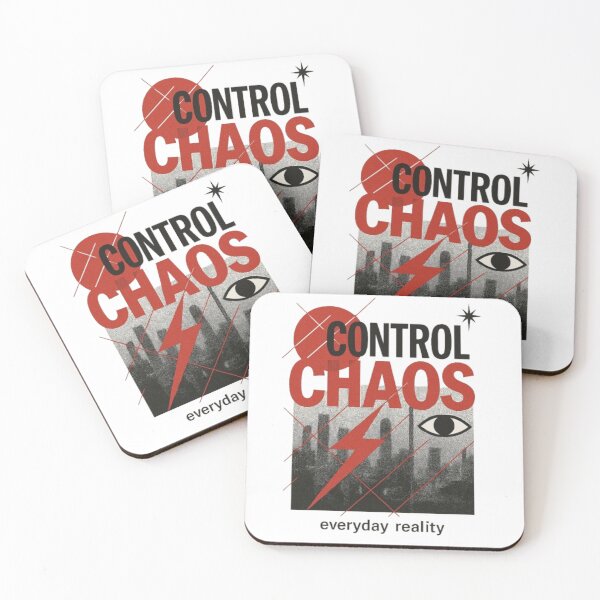 Item preview, Control Chaos Urban Poster – Abstract City Art Street Style Graphic Design designed and sold by PrintforDesign.