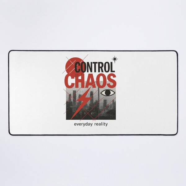 Item preview, Control Chaos Urban Poster – Abstract City Art Street Style Graphic Design designed and sold by PrintforDesign.