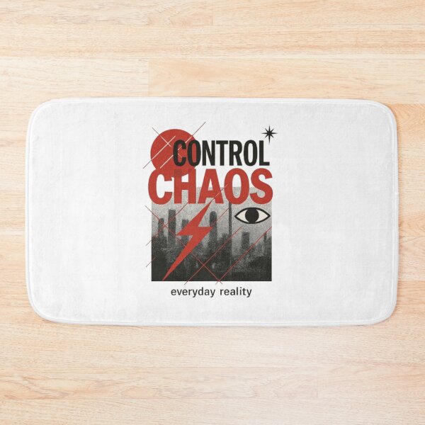 Item preview, Control Chaos Urban Poster – Abstract City Art Street Style Graphic Design designed and sold by PrintforDesign.