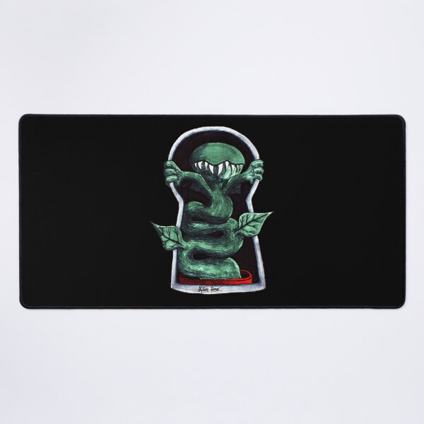 Item preview, Posterized Venus Flytrap Escaping Through The Keyhole designed and sold by Grimmlar.