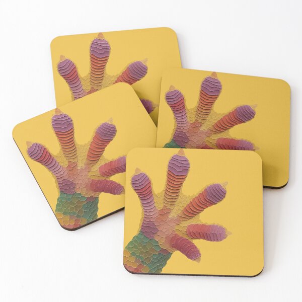 Item preview, Mod Nature Art No.5 Terracotta Gecko Paw designed and sold by NO BEAVER NO PUNK.