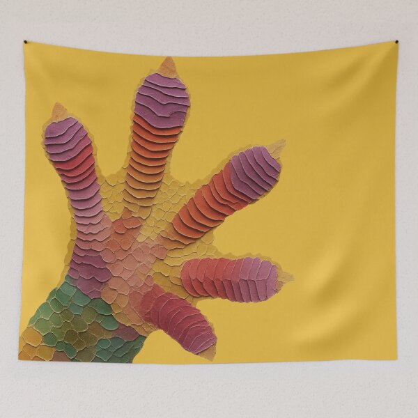 Item preview, Mod Nature Art No.5 Terracotta Gecko Paw designed and sold by NO BEAVER NO PUNK.