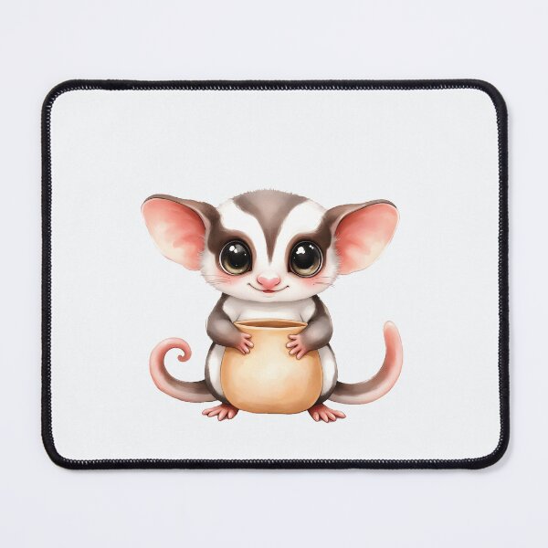 Item preview, Cute Sugar Glider Holding a Coffee Mug designed and sold by Passionread.