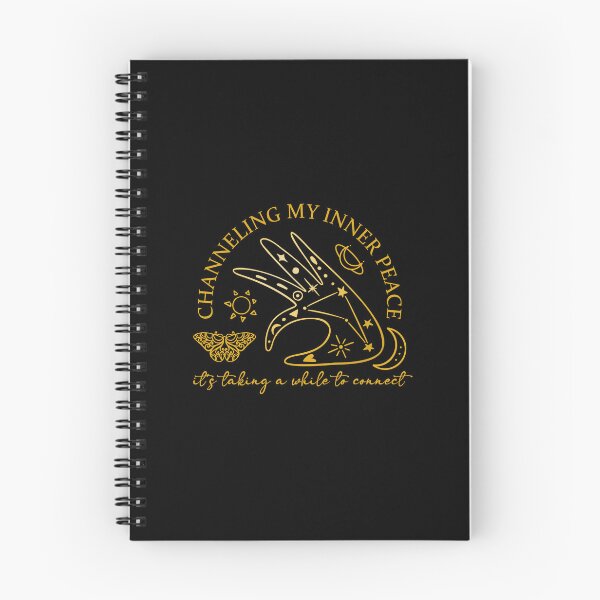 Item preview, Channeling My Inner Peace - Funny Celestial Mystical Graphic designed and sold by the-Z3nith.