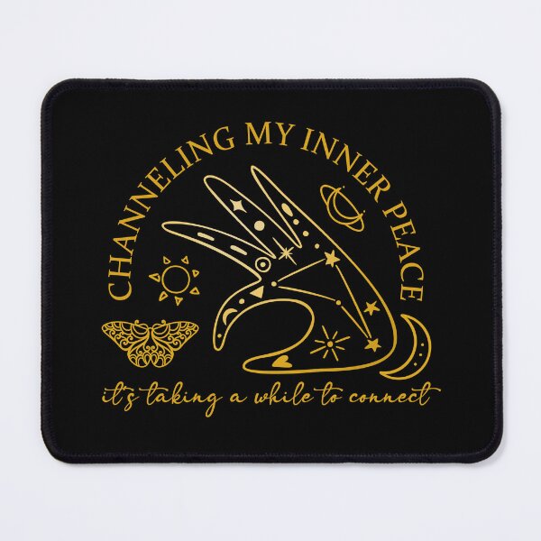 Item preview, Channeling My Inner Peace - Funny Celestial Mystical Graphic designed and sold by the-Z3nith.
