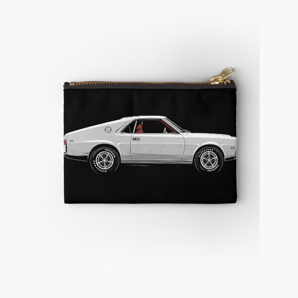 Item preview, 1968 AMC AMX – White American Motors Muscle Coupe Art designed and sold by Stinky Lincy's Apparel Company.
