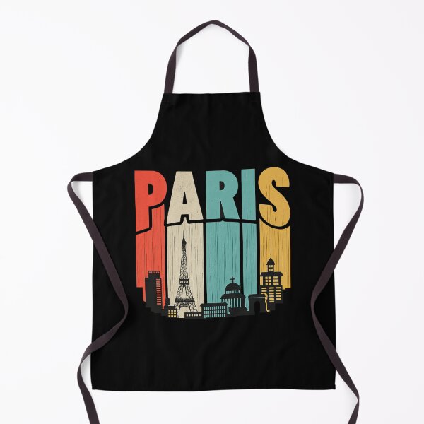 Item preview, Paris Skyline Typography – Vintage Landmark Design designed and sold by stickyverselab.