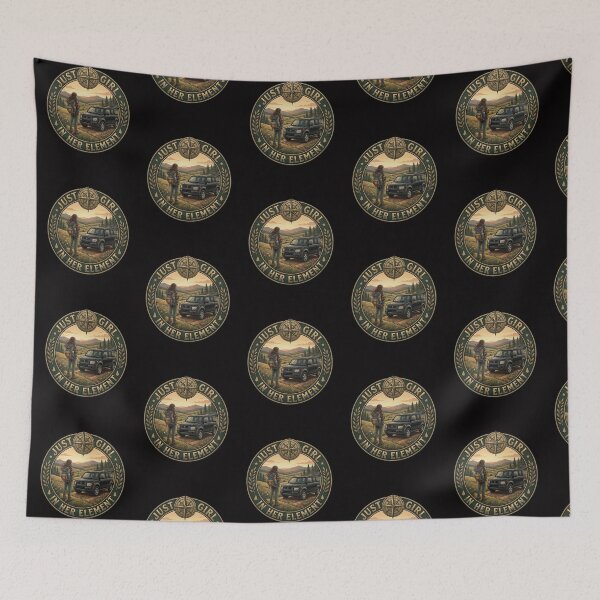 Item preview, Just A Girl In Her Element - Compass Design designed and sold by Peter Stawicki.
