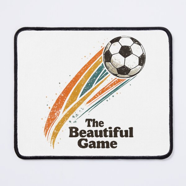 Item preview, The Beautiful Game Vintage Retro Soccer Football Graphic designed and sold by IRON WINGS /USAF.