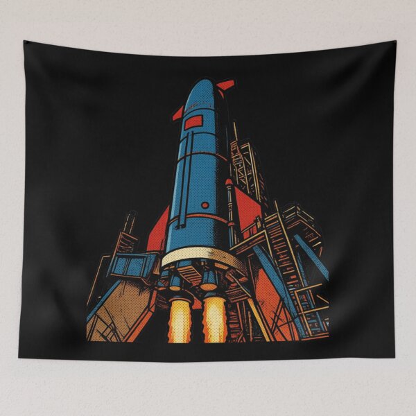 Item preview, Next Generation Deep Space Rocket | Futuristic Space Exploration Design designed and sold by TEEJAMBOREE.