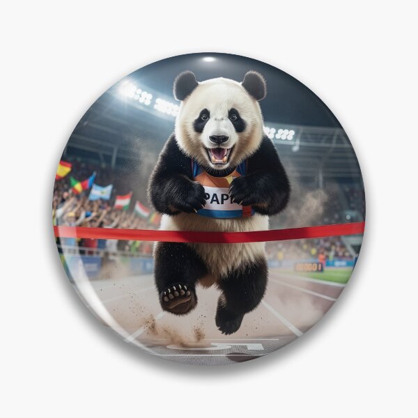 Item preview, Speedy Panda Sets a Land Speed Record designed and sold by Tridentulus.