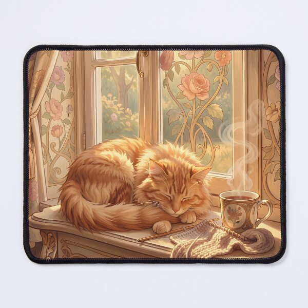 Item preview, Cozy Cat Afternoon designed and sold by Glimmersmith.