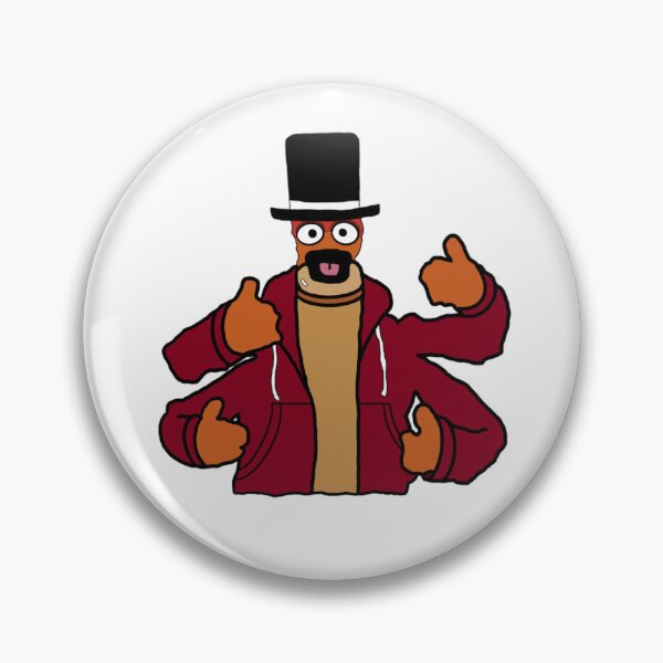 Item preview, The Muppets - Pepe The King Prawn In A Top Hat designed and sold by Animals-by-JB.
